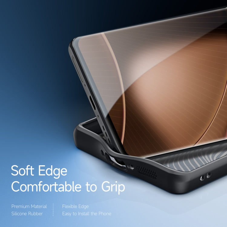 For OPPO Find X6 Pro DUX DUCIS Aimo Series TPU + PC Frosted Feel Phone Case(Black)