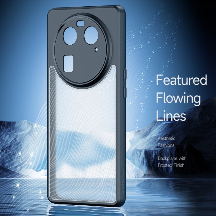 For OPPO Find X6 DUX DUCIS Aimo Series TPU + PC Frosted Feel Phone Case(Black)