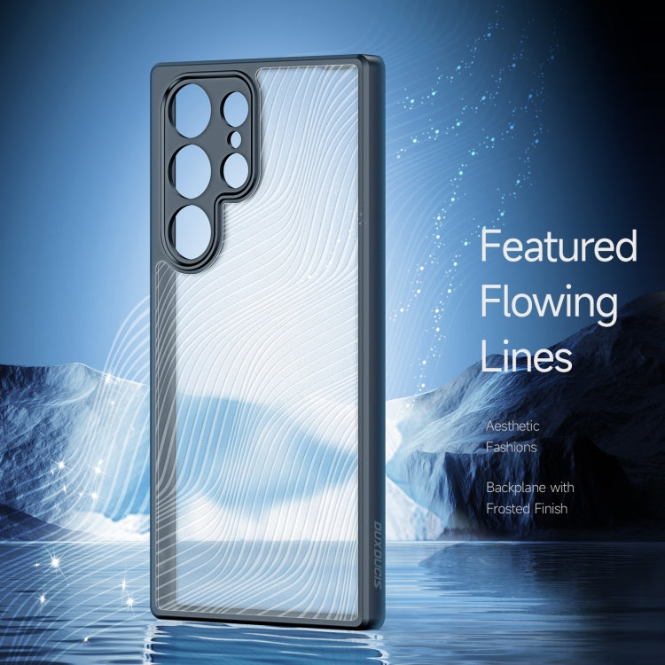 For Samsung Galaxy S23 Ultra DUX DUCIS Aimo Series TPU + PC Frosted Feel Phone Case(Black)
