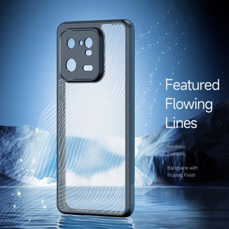 For Xiaomi 13 Pro DUX DUCIS Aimo Series TPU + PC Frosted Feel Phone Case(Black)
