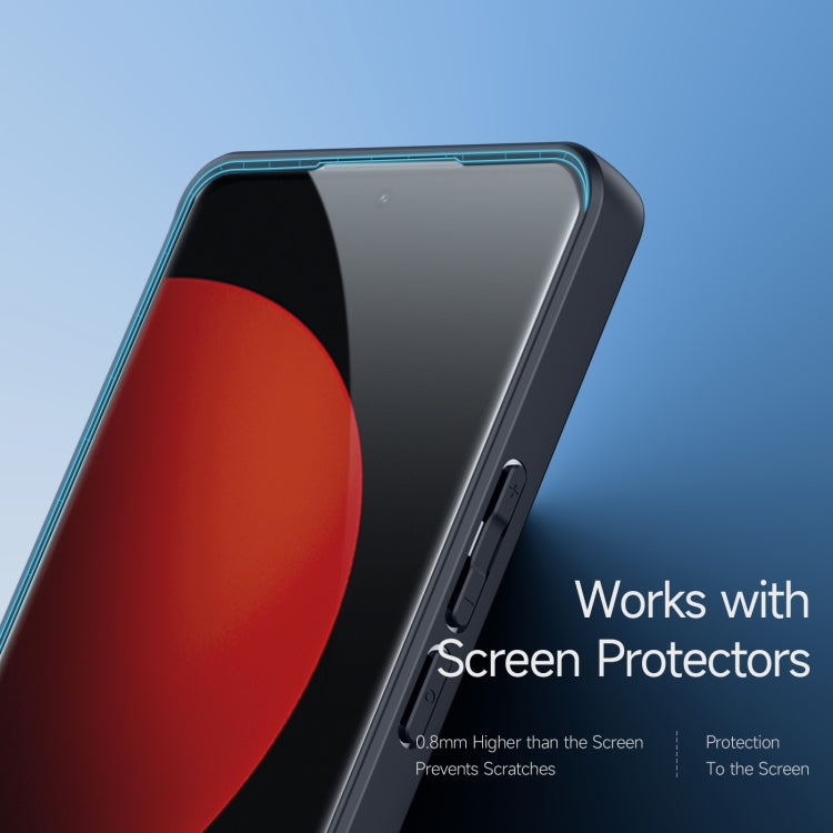 For Xiaomi 13 Ultra DUX DUCIS Aimo Series TPU + PC Frosted Feel Phone Case(Black)