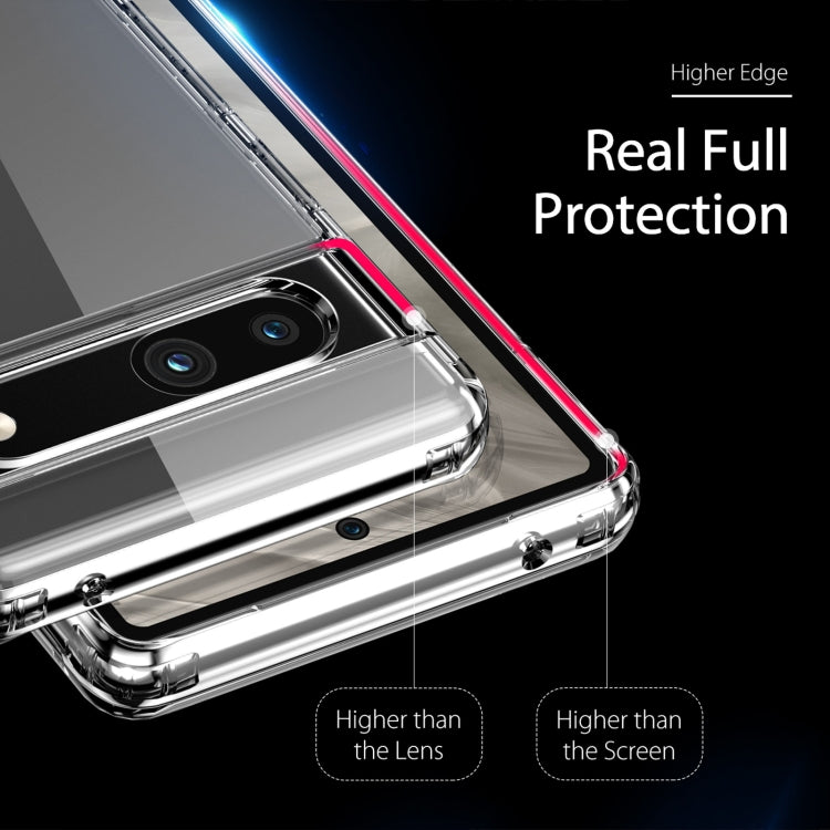 For Google Pixel 7A DUX DUCIS Clin Series PC + TPU Phone Case(Transparent)