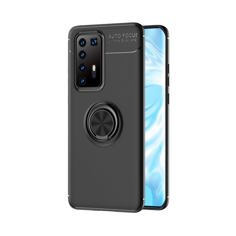 For Huawei P40 Pro+ Lenuo Shockproof TPU Protective Case with Invisible Holder