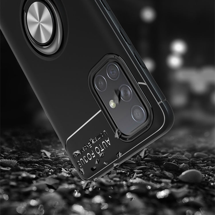 For Galaxy A71 5G Lenuo Shockproof TPU Protective Case with Invisible Holder