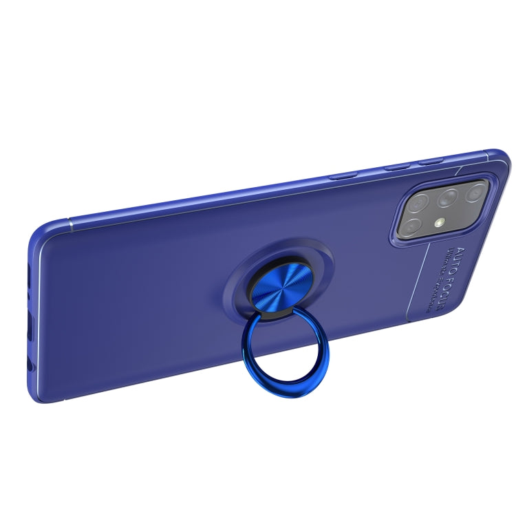 For Galaxy A71 5G Lenuo Shockproof TPU Protective Case with Invisible Holder