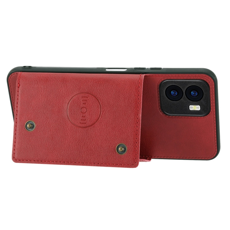 For vivo Y77 5G Double Buckle Magnetic Phone Case