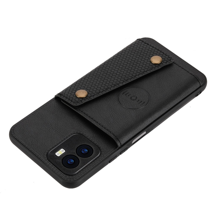 For vivo Y77 5G Double Buckle Magnetic Phone Case