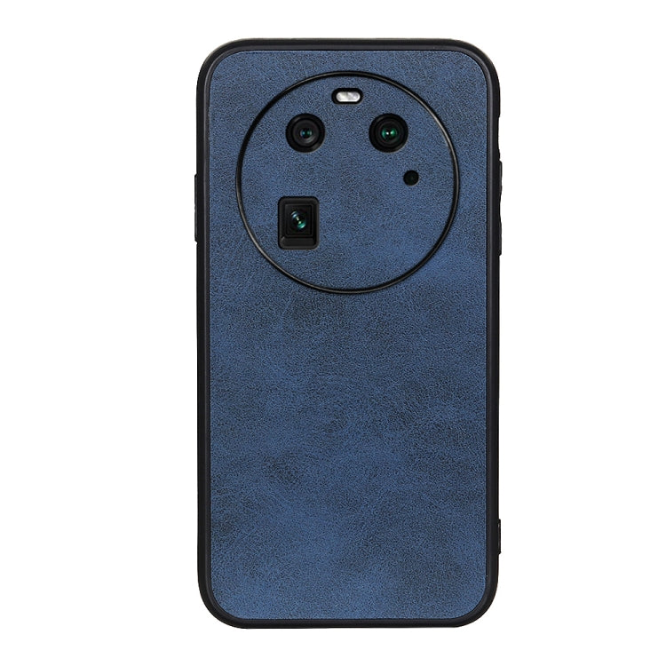 For OPPO Find X6 Two-color Calf Texture PU Phone Case