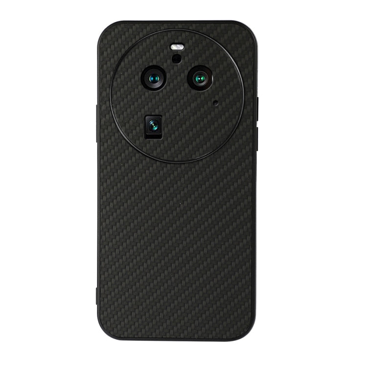 For OPPO Find X6 Pro Carbon Fiber Texture Shockproof Phone Case
