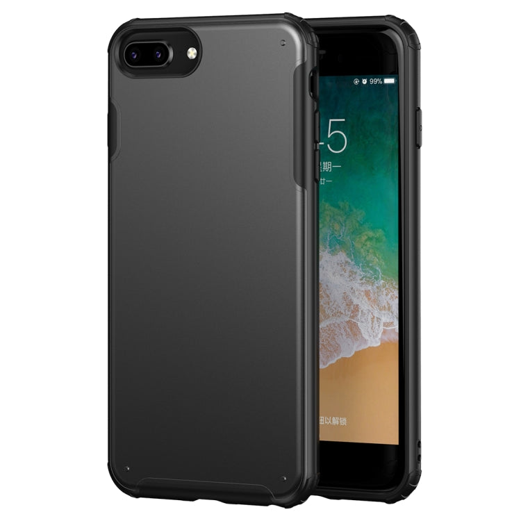 For iPhone 7 Plus / 8 Plus Solid Color Four-corner Shockproof TPU + PC Protective Case