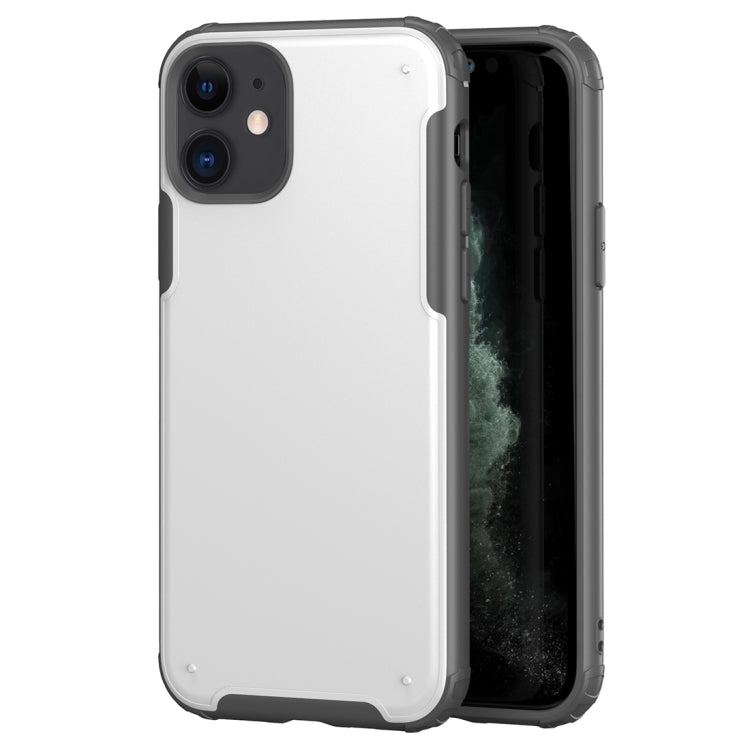 For iPhone 11 Solid Color Four-corner Shockproof TPU + PC Protective Case