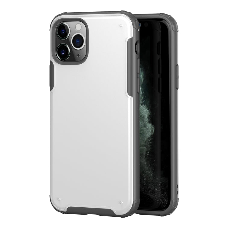 For iPhone 11 Pro Max Solid Color Four-corner Shockproof TPU + PC Protective Case