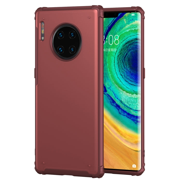 For Huawei Mate 30 Pro Solid Color Four-corner Shockproof TPU + PC Protective Case