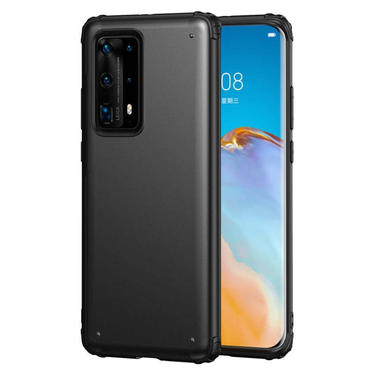 For Huawei P40 Pro+ Solid Color Four-corner Shockproof TPU + PC Protective Case