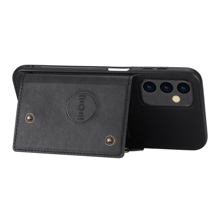 For Samsung Galaxy A54 5G Double Buckle Magnetic Phone Case