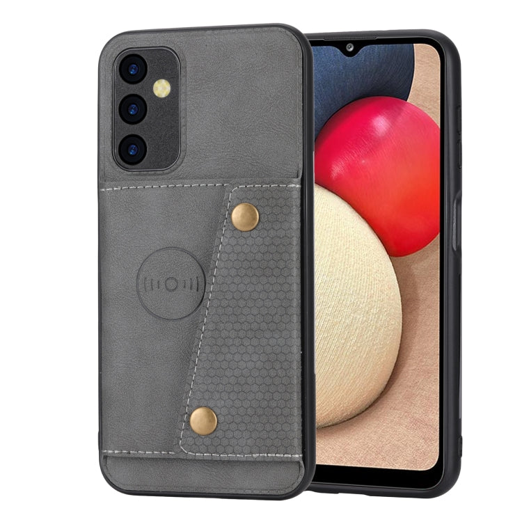 For Samsung Galaxy A54 5G Double Buckle Magnetic Phone Case