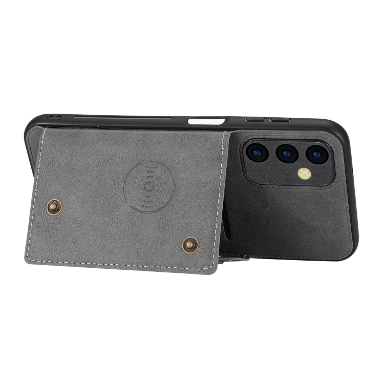 For Samsung Galaxy A54 5G Double Buckle Magnetic Phone Case
