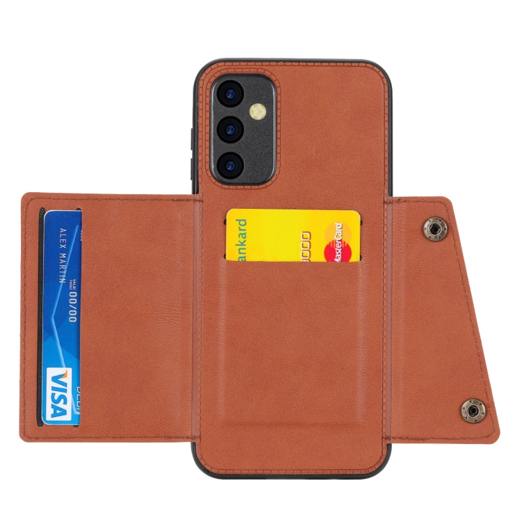 For Samsung Galaxy A54 5G Double Buckle Magnetic Phone Case
