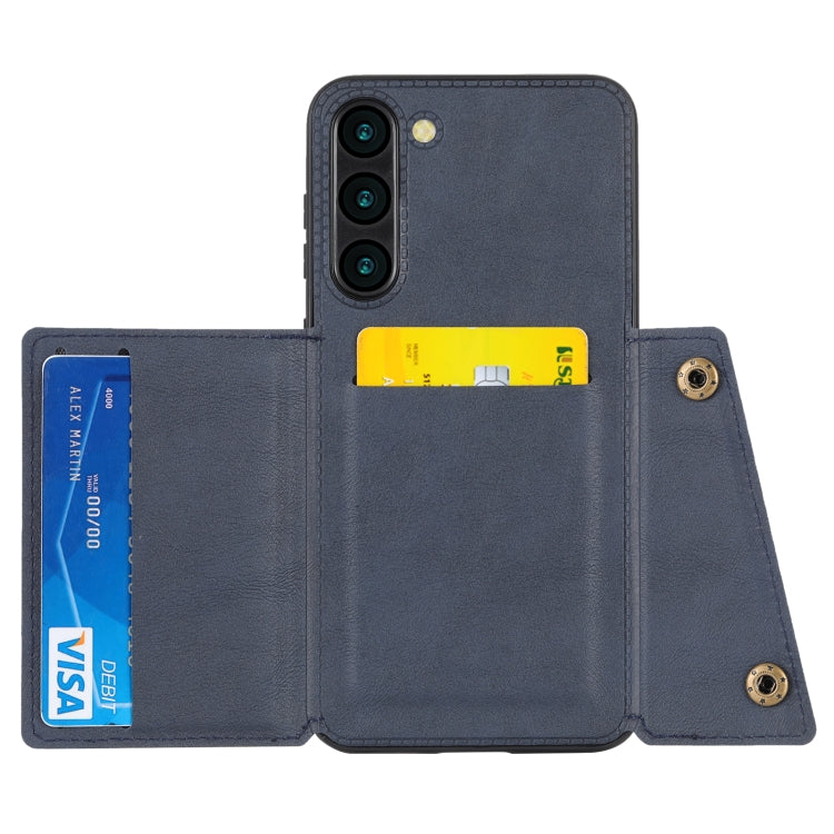 For Samsung Galaxy S23+ 5G Double Buckle Magnetic Phone Case