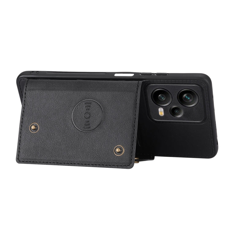 For Xiaomi Redmi Note 12 5G Global Double Buckle Magnetic Phone Case