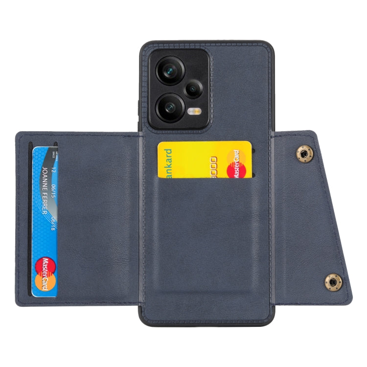 For Xiaomi Redmi Note 12 Pro+ 5G Global Double Buckle Magnetic Phone Case