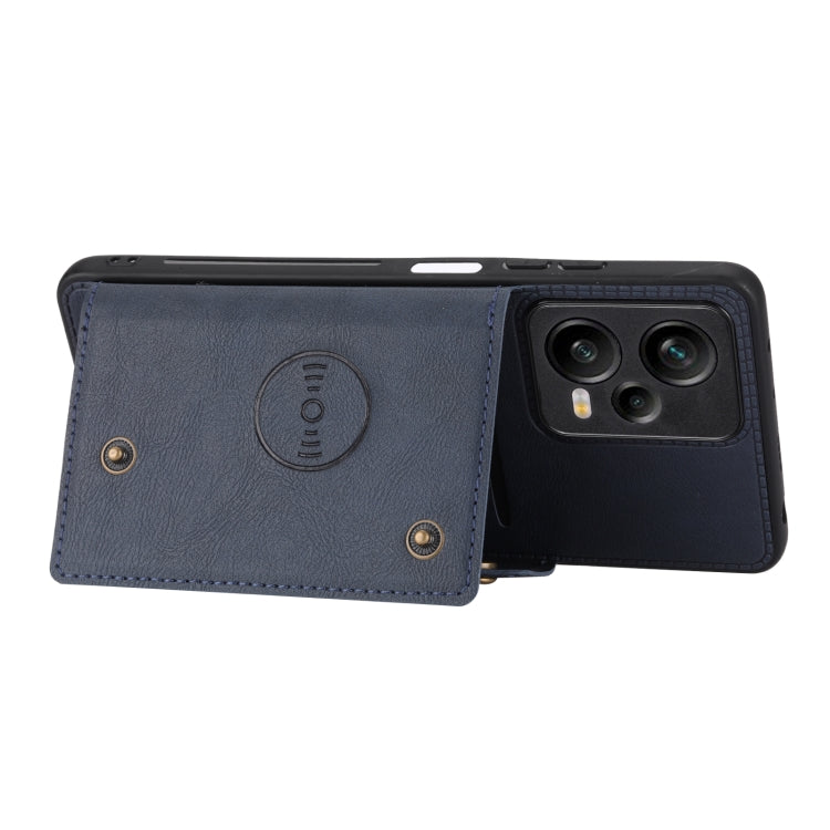 For Xiaomi Redmi Note 12 Pro+ 5G Global Double Buckle Magnetic Phone Case