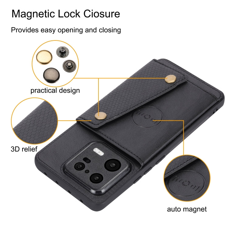 For Xiaomi 13 Pro Double Buckle Magnetic Phone Case