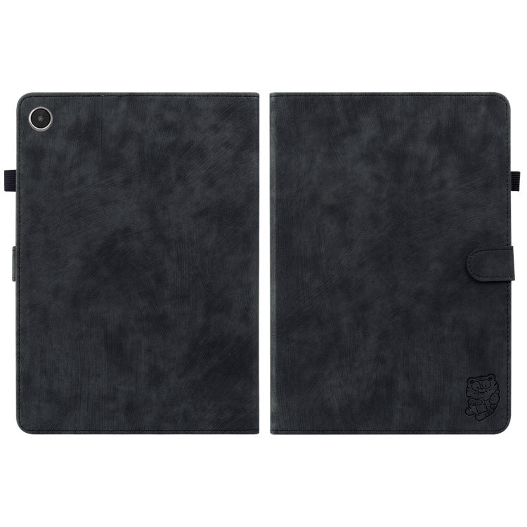 For Lenovo Tab M8 4th Gen TB-300FU Tiger Pattern Flip Leather Tablet Case