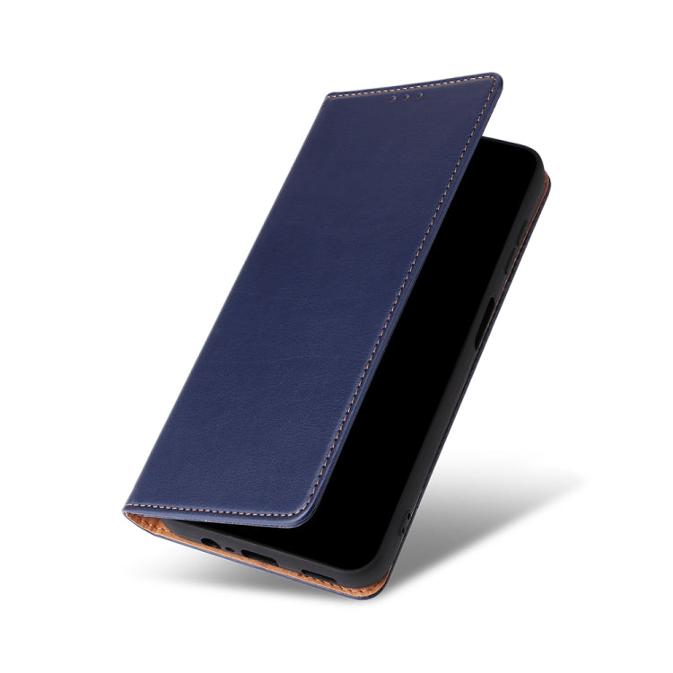 For Samsung Galaxy A14 5G Fierre Shann PU Genuine Leather Texture Leather Phone Case