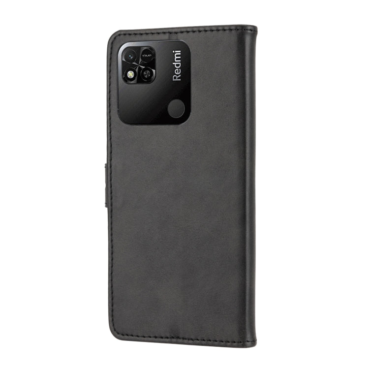 For Xiaomi Redmi 12C Embossed Happy Cat Pattern Flip Leather Phone Case