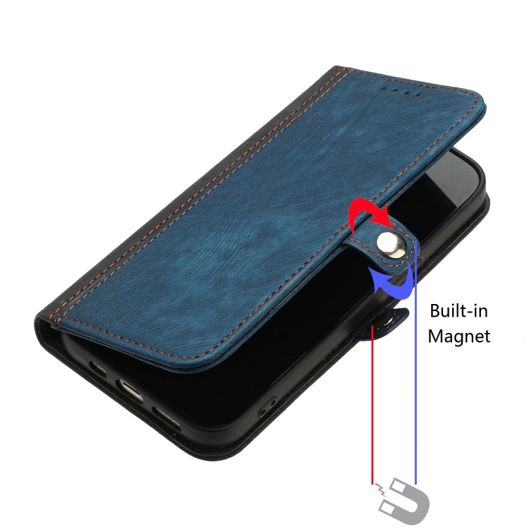 For Xiaomi Redmi A1+ Side Buckle Double Fold Hand Strap Leather Phone Case