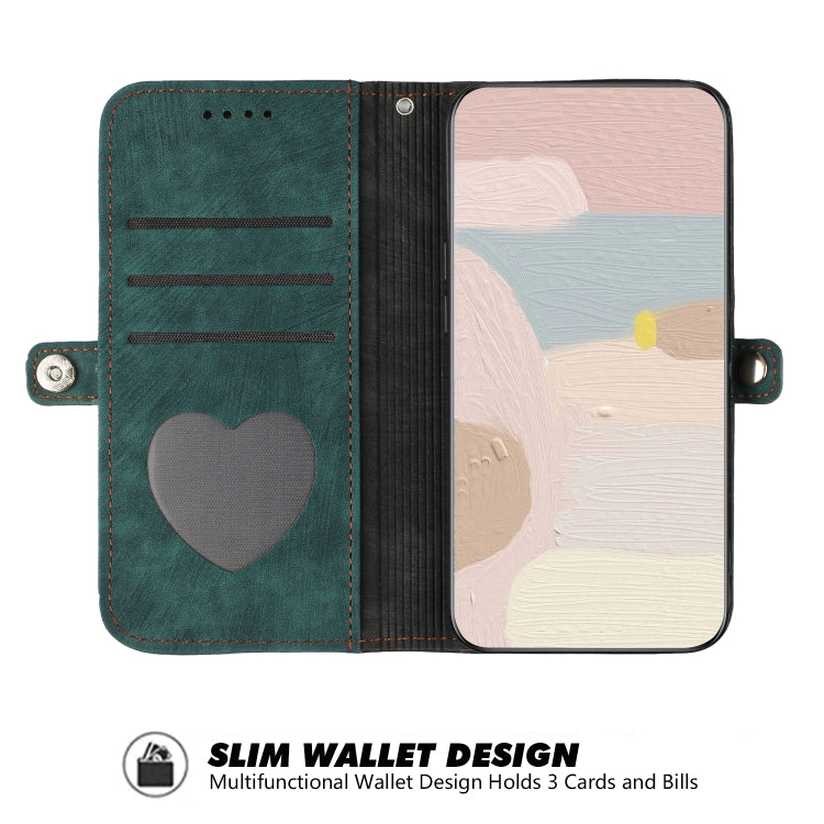 For Xiaomi Redmi A1+ Side Buckle Double Fold Hand Strap Leather Phone Case