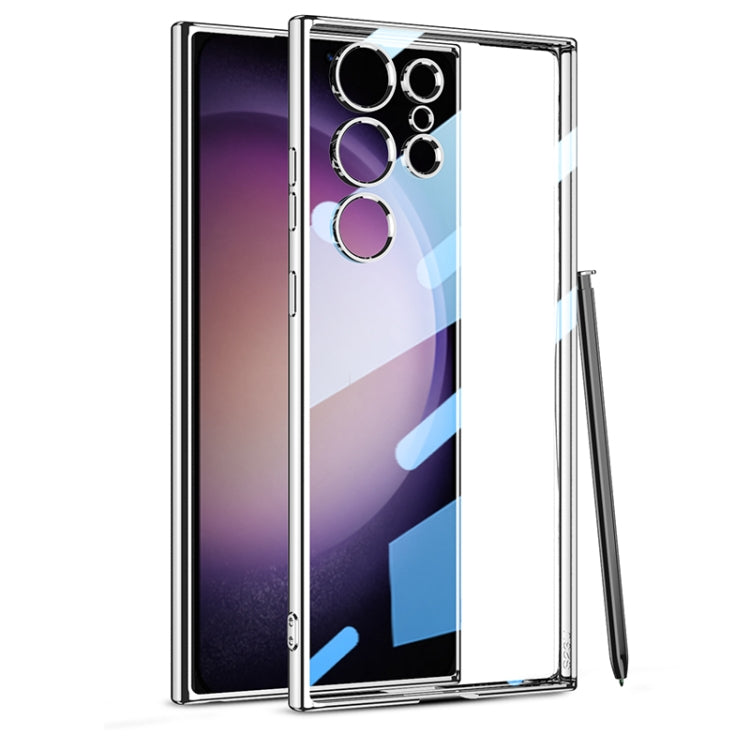 For Samsung Galaxy S23 Ultra 5G GKK Full Coverage TPU Phantom Phone Case with Pen