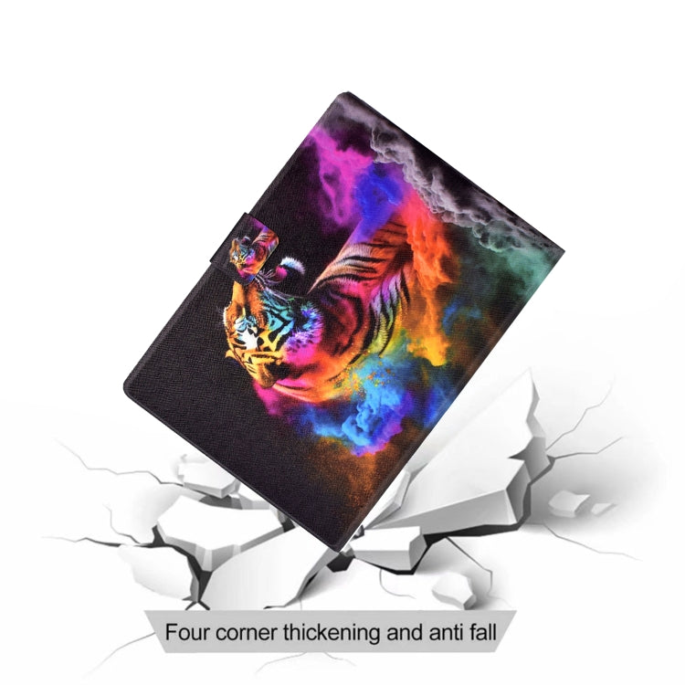 Coloured Drawing Leather Tablet Case For Huawei MatePad T 10 / T 10s / Honor Tablet Enjoy 2 / Pad X6 / Pad 6