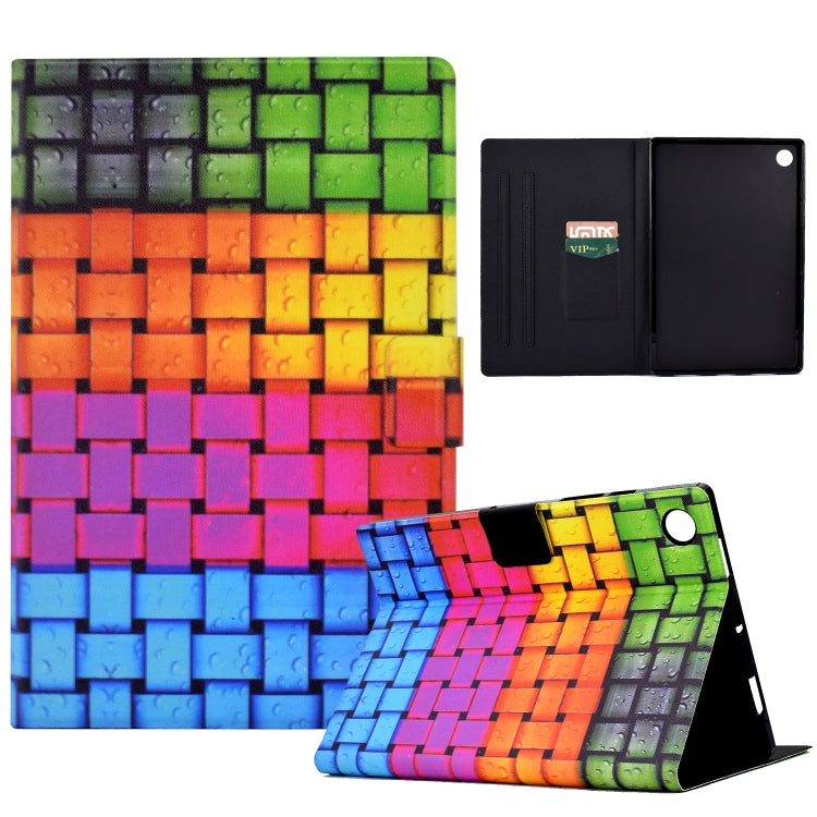 Coloured Drawing Leather Tablet Case For Huawei MatePad T 10 / T 10s / Honor Tablet Enjoy 2 / Pad X6 / Pad 6