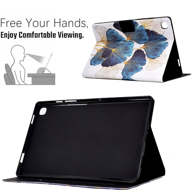 For Samsung Galaxy Tab A7 Lite T220 Coloured Drawing Leather Tablet Case