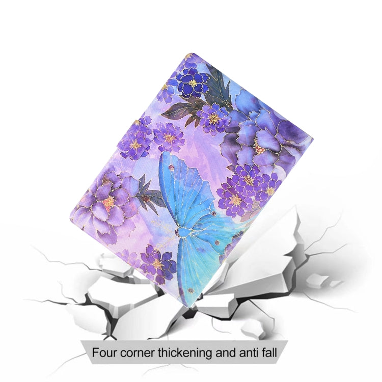 For Samsung Galaxy Tab A7 Lite T220 Coloured Drawing Leather Tablet Case