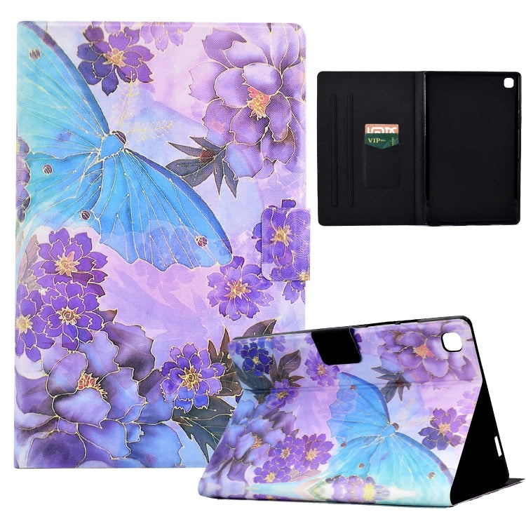 For Samsung Galaxy Tab A 10.1 T510 Coloured Drawing Leather Tablet Case