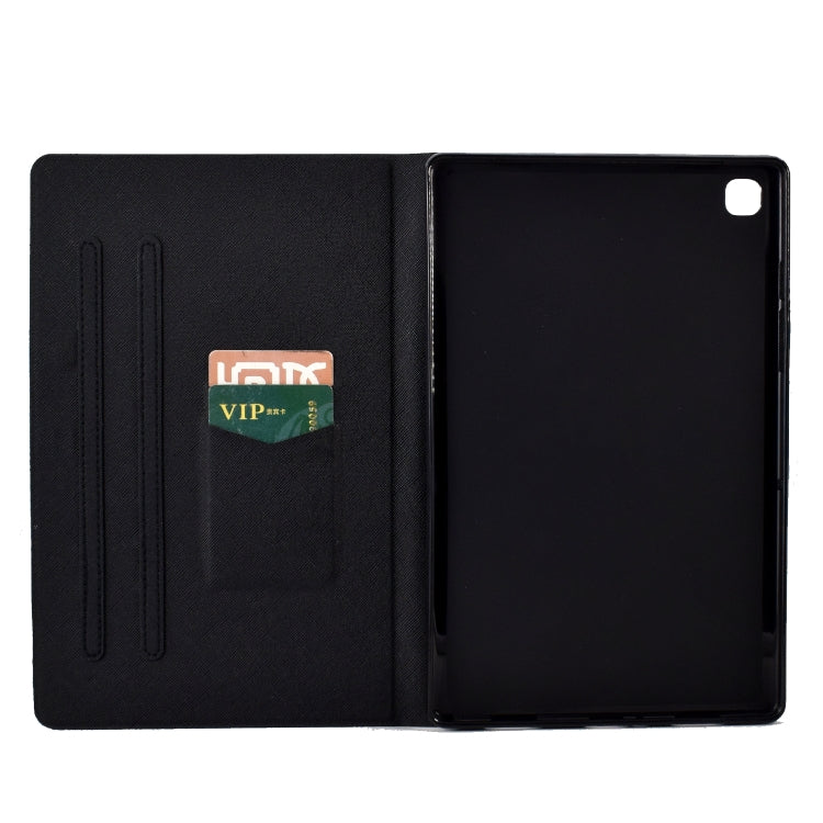 For Samsung Galaxy Tab A 10.1 T510 Coloured Drawing Leather Tablet Case