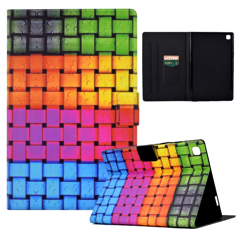 For Samsung Galaxy Tab A 10.1 T510 Coloured Drawing Leather Tablet Case