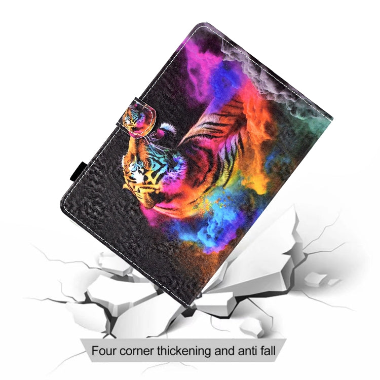 For 7 inch Coloured Drawing Leather Tablet Case