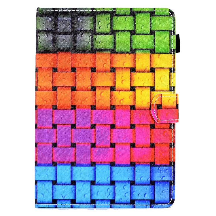 For 7 inch Coloured Drawing Leather Tablet Case