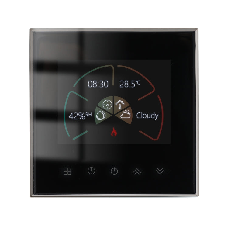 BHT-2002GBLM 220V Smart Home Heating Thermostat Electric Heating WiFi Thermostat with External Sensor Wire