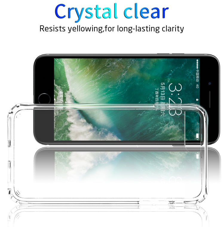 For iPhone 6 Plus / 6s Plus / 7 Plus / 8 Plus Shockproof Thickening Acrylic Protective Case(Transparent)