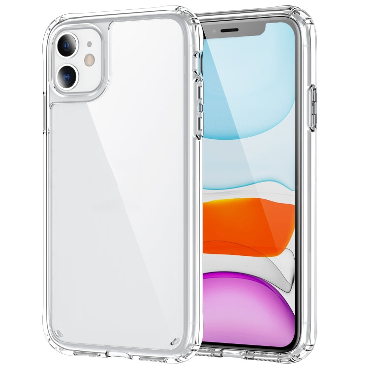 For iPhone 11 Pro Shockproof Thickening Acrylic Protective Case(Transparent)