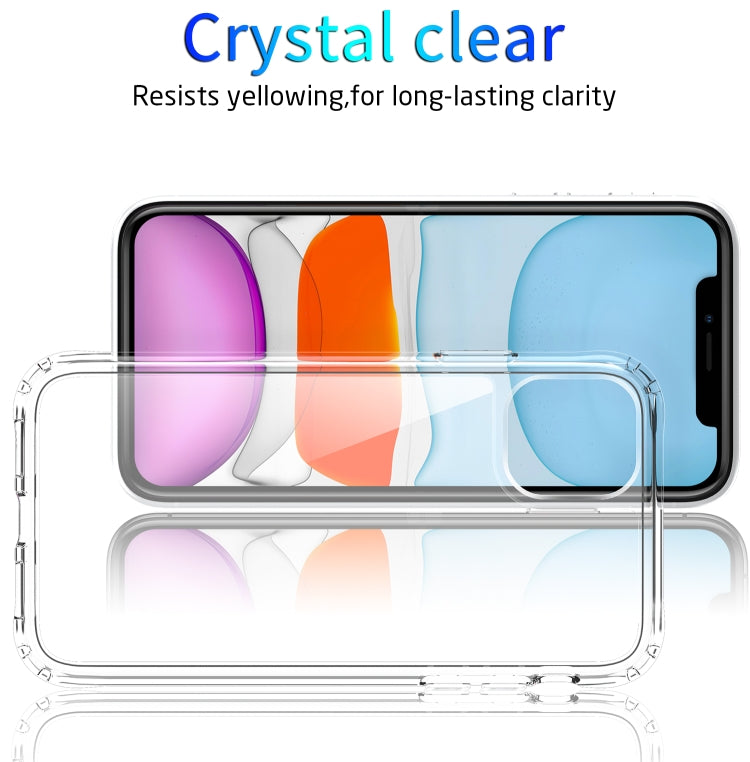 For iPhone 11 Pro Max Shockproof Thickening Acrylic Protective Case(Transparent)