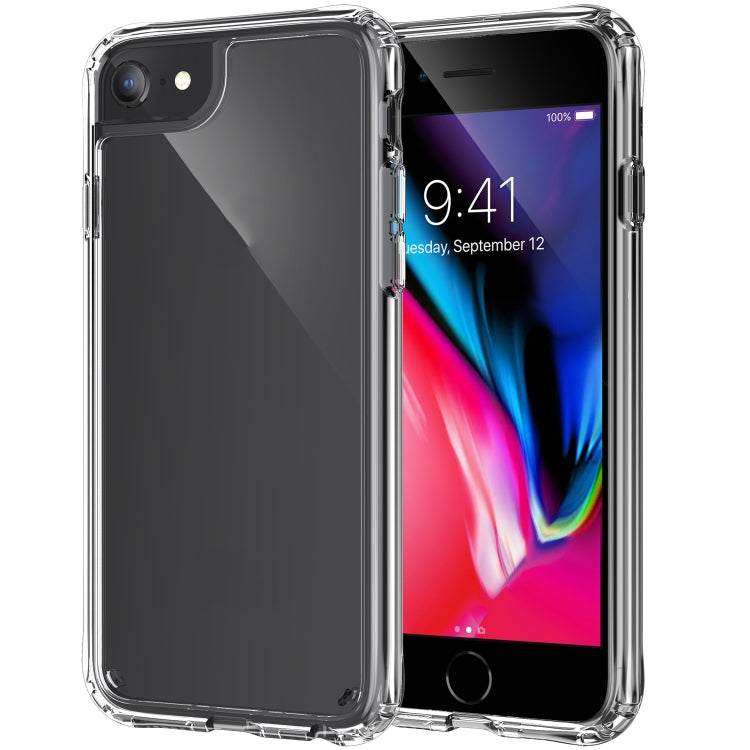 For iPhone SE 2022 / SE 2020 / 8 / 7 Shockproof Thickening Acrylic Protective Case(Transparent)