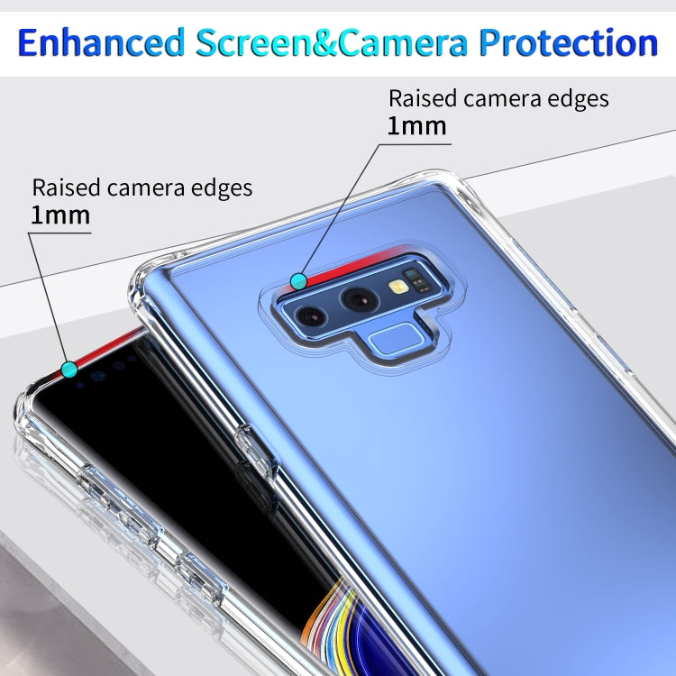 For Galaxy Note 9 Shockproof Thickening Acrylic Protective Case(Transparent)