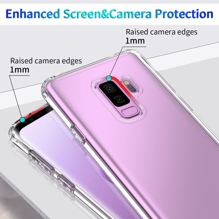 For Galaxy S9 Shockproof Thickening Acrylic Protective Case(Transparent)
