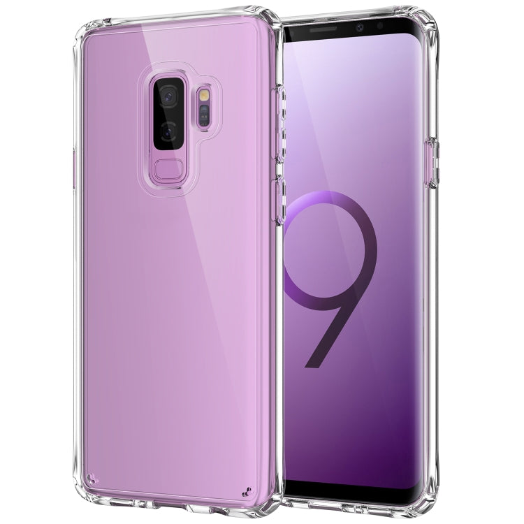 For Galaxy S9+ Shockproof Thickening Acrylic Protective Case(Transparent)